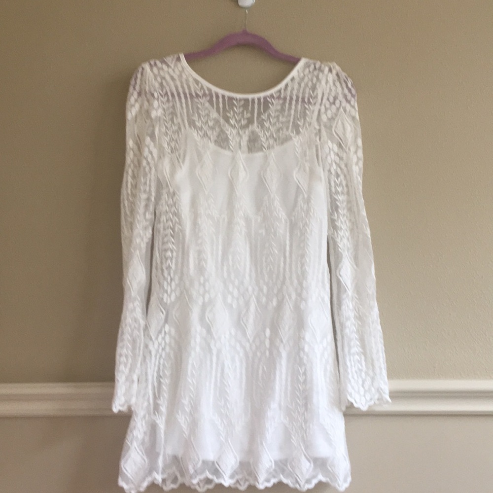 White Ecote dress from Urban Outfitters